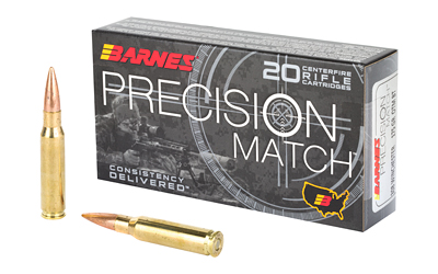 Barnes Precision Match .308 Win 175 gr OTM BT 20/Box