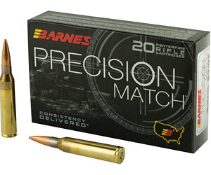 Barnes Precision Match .338 Lapua Mag 300 gr OTM BT 20/Box