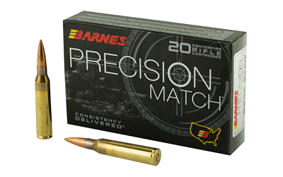 BB338LMM1_1 Barnes Precision Match .338 Lapua Mag 300 gr OTM BT 20/Box