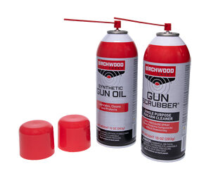 Birchwood Casey Gun Scrubber & Synthetic Gun Oil 10 oz, 2-Pack