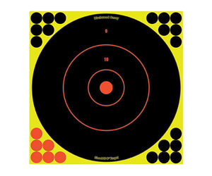 Birchwood Casey Shoot‑N‑C 12″ Bullseye Targets, 5 Pack