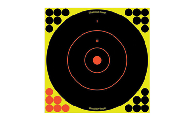 BC34012_1 Birchwood Casey Shoot‑N‑C 12″ Bullseye Targets, 5 Pack