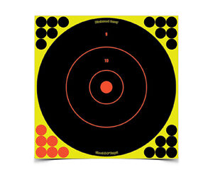 Birchwood Casey Shoot-N-C 12-inch Bull’s-Eye Targets – 12 Pack