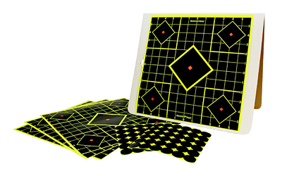 BC34202_1 Birchwood Casey Shoot-N-C Sight-In Target Kit 4-Pack 12×12
