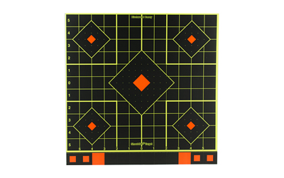BC34207_1 Birchwood Casey Shoot-N-C 12″ Sight-In Target, 5 Pack