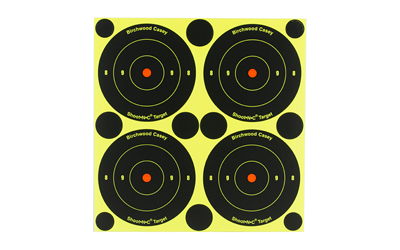 BC34375-90_1 Birchwood Casey Shoot-N-C 3″ Bull’s-Eye Targets 240 Pack