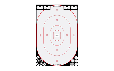BC34615_1 Birchwood Casey Shoot-N-C 12×18 Silhouette Targets, 5 Pack