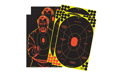 BC34630_1 Birchwood Casey Shoot-N-C 12×18 5-Pack Combo Targets