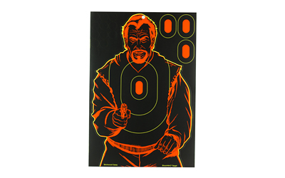 BC34645_1 Birchwood Casey Shoot-N-C Bad Guy Target 12 x 18 5-Pack