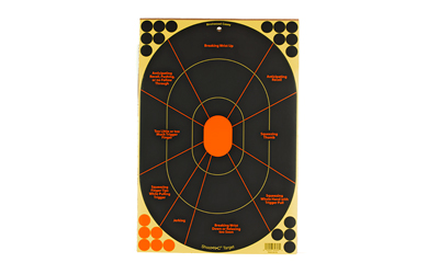 BC34655_1 Birchwood Casey Shoot-N-C Handgun Trainer 12×18 5-Pack