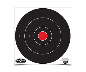 Birchwood Casey Dirty Bird 12-inch Bullseye Targets, 12pk