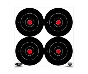 Birchwood Casey Dirty Bird Bullseye Targets 12 Pack