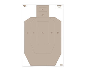 Birchwood Casey EZE-Scorer IPSC 23″ x 35″ 100 Pack