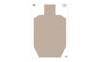 BC37025_1 Birchwood Casey EZE-Scorer IPSC 23″ x 35″ 100 Pack