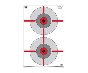 Birchwood Casey Eze-Scorer 23×35 Double Bullseye 100pk