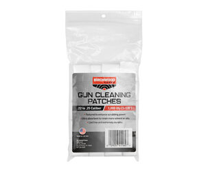 Birchwood Casey 1-1/8 in. Cleaning Patches .22-.25 Cal 1000