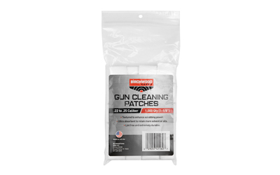 Birchwood Casey 1-1/8 in. Cleaning Patches .22-.25 Cal 1000