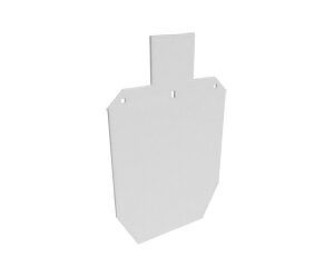Birchwood Casey IPSC Silhouette Target – 3/8″ AR500
