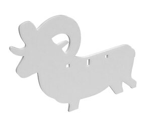 Birchwood Casey AR500 3-Hole Ram Target, 3/8 in AR500