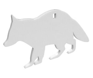 Birchwood Casey AR500 3/8in Raccoon Silhouette Target 12in