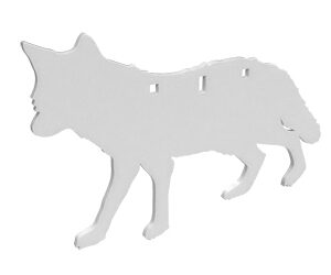 Birchwood Casey AR500 Coyote Silhouette Target 3/8in