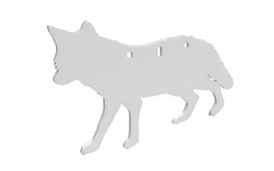 Birchwood Casey AR500 Coyote Silhouette Target 3/8in