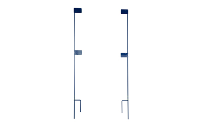 Birchwood Casey Adjustable Target Stakes 36″ Blue Steel, 2 Stakes