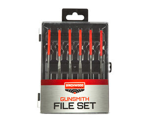 Birchwood Casey Gunsmithing File Set, 6‑pc, 5.5 in