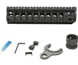 BCM QRF-9 9-inch Picatinny Free-Float Quad Rail – Black
