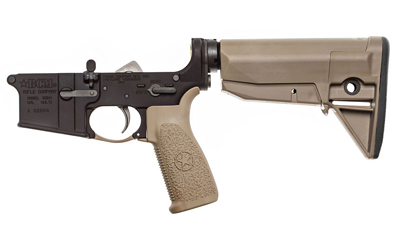 BCMLRGSTKMOD0FDECOSMOB_1 BCM Complete Lower w/ Mod 0 Stock FDE – Factory Blem