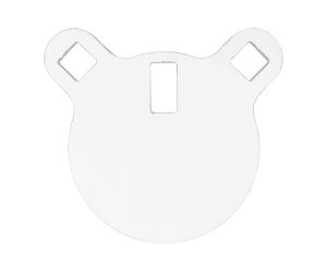 Birchwood Casey 3/8″ AR500 4″ Round Steel Gong