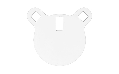 BCRND4-38_1 Birchwood Casey 3/8″ AR500 4″ Round Steel Gong