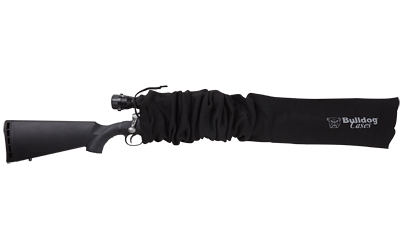 BD152_1 Bulldog Cases Gun Sock Oversized Scoped Rifle 52″ x 6″ Black