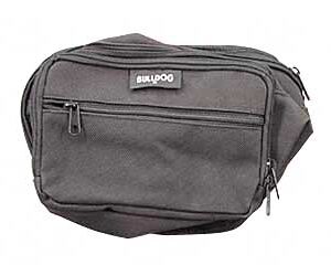 Bulldog BD860 Fanny Pack Holster — Medium Black Nylon