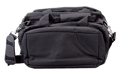 BD910_1 Bulldog Deluxe Range Bag w/ Strap — Black
