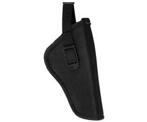 Bulldog Pit Bull DLX-12 OWB Holster, Black Nylon, Right Hand