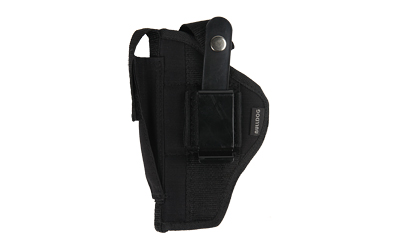 BDFSN-19_1 Bulldog Extreme FSN-19 Ambidextrous OWB Holster — Black Nylon