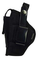 Bulldog Extreme Ambidextrous OWB Holster – 2.5-3.75″ Barrel, Black