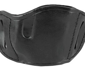 Bulldog Molded Leather Belt Slide Holster — Large RH