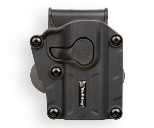 Bulldog Max Multi-Fit Paddle Holster – RH, Polymer, Black