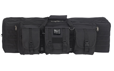 BDT37-42B_1 Bulldog DLX 42″ Deluxe Double Rifle Case – Black
