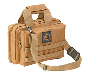 Bulldog Deluxe 2-Pistol Range Bag – Tan