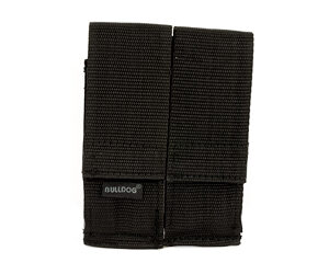 Bulldog Double Mag Holder Black Nylon