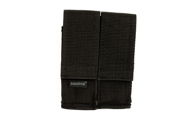 Bulldog Double Mag Holder Black Nylon