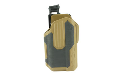 BH419001BCL_1 BLACKHAWK Omnivore L2 Holster LH Black/Tan — SureFire X300A