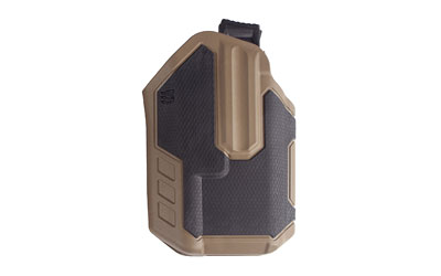 BH419002BCL_1 BLACKHAWK Omnivore L2 Multi-Fit Holster — Left Hand, Black/Tan