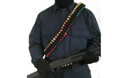 Blackhawk Shotgun Bandoleer 55rd Black Nylon