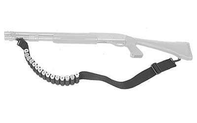 BH43SS15BK_1 Blackhawk Shotgun Shell Sling 15-Shell 2in Nylon Black