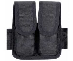 BLACKHAWK Double Mag Pouch, Molded Cordura, Holds 2, Black