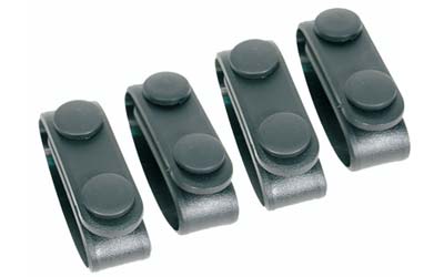 BH44B300BK_1 Blackhawk Molded Belt Keepers 4-Pack, Black